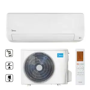 Midea MEX-09-SP All Easy Pro oldalfali split klíma csomag 2,6 kW
