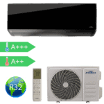 Fisher Black FSAIF-BL-91FE3/FSOAIF-BL-91FE3 oldalfali split klíma csomag 2,61 kW