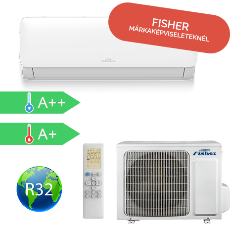 Fisher Special Edition FSAIF-SP-121AE3 oldalfali split klíma csomag 3,5 kW