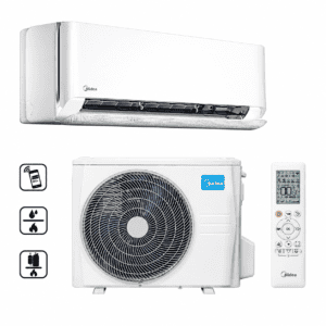 Midea Breezeless E MCB-18-SP oldalfali split klíma csomag 5,3 kW