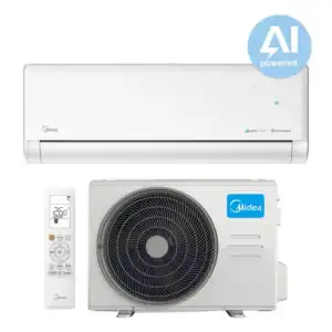 Midea Solstice SOL-09-SP oldalfali split klíma csomag 2,6 kW