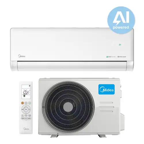 Midea Solstice SOL-09-SP oldalfali split klíma csomag 2,6 kW