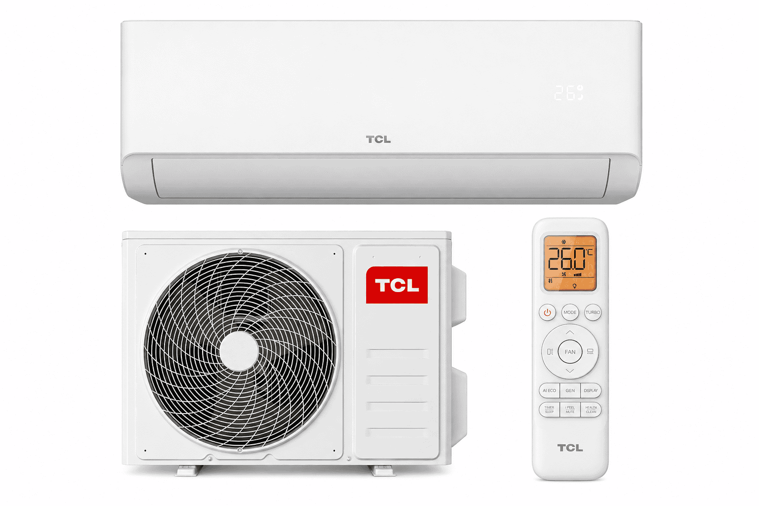 TCL NEO AI TCE-12NEO 3,4 kW-os split klíma szett