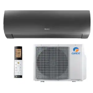 Gree Dark Pro GWH09ACCXB-K6DNA1G-DARK oldalfali split klíma csomag 2.7 KW